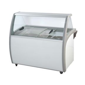 Isdisk Scandomestic SIC9WB, hvid