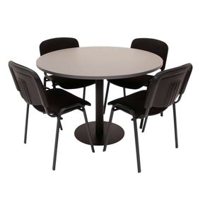 Kantine-/mødesæt Van Doren m. 4 stole