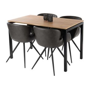 Møbelsæt Monik bord, med 4 Gaia stole