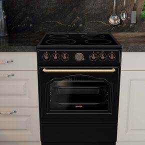 Keramisk komfur Gorenje Classic GECS6B70CLB