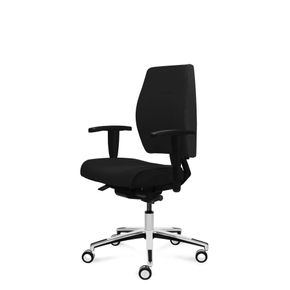 Kontorstol Magna mel. ryg, blank