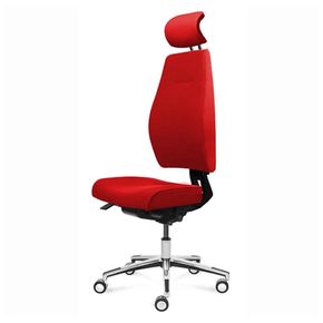 Kontorstol Magna med høj ryg og nakkestøtte