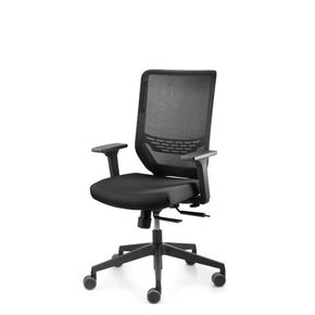 Kontorstol Valo Sync2 netryg, sort