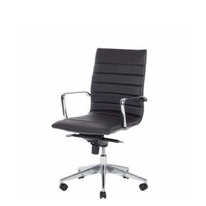 Kontorstol Prestige mellem ryg, sort