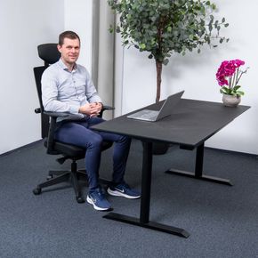 Kontorstol Manager Soft, sort