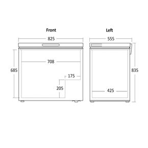 Kummefryser Scandomestic CF200WD