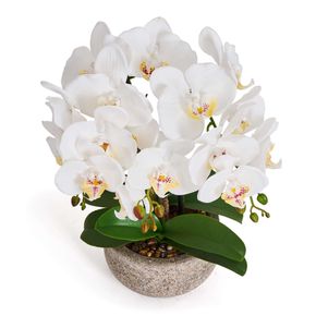 Plante Orkide 42 cm, hvid