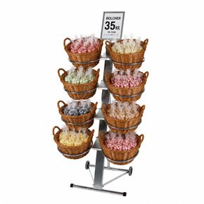Kurvestativ Shop Impulz, m. 8 kurve