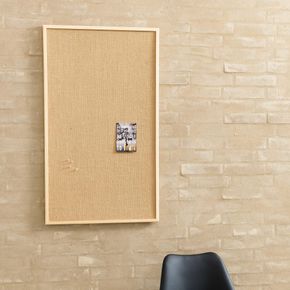 Opslagstavle Hessian 40x60 cm Naga, natur