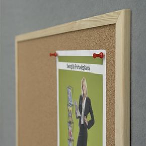 Opslagstavle kork 60x80 cm Naga, natur