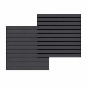 Rillepanel Basic+ 120x120, antracit,2pak