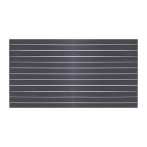 Rillepanel 240x120 h cm, antracit