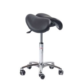 Sadelstol ALU50 Høj Echo Sort