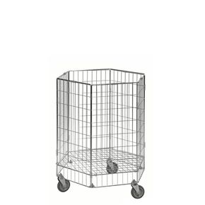 Salgsvogn i net, elforzinket inkl. Hjul
