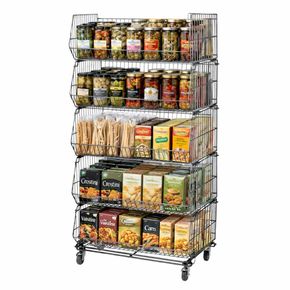 Stabelsælger FlexBasket 75 cm, antracit