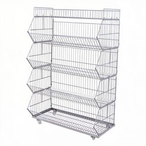 Stabelsælger StackLine 90 cm, zink