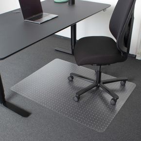Stoleunderlag Floorlux ECO m/pigge 90x120 cm.