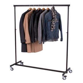 Tøjstativ 600, m. klap sammen funktion, sort