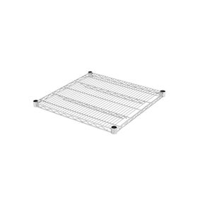 Trådhylde Wirefix 46x61 cm, blank