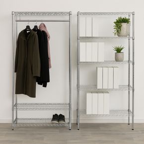 Trådreol Wirefix 46x91x160 h cm