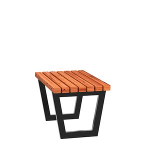 Udendørs bænk/bord Siesta Living 75 cm, brun