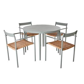 Rundt udendørs bord Bigby Ø100 cm