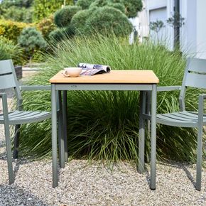 Cafebord Nox Bistro Bambus 70x70