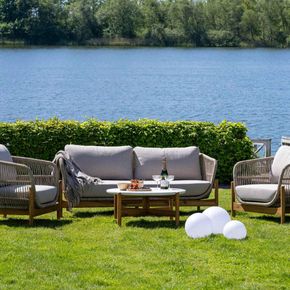 Udendørs sofa Sperlonga, beige