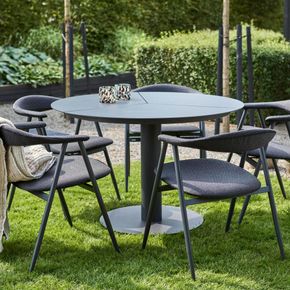 Rundt udendørs bord Peace Aluminium Ø110