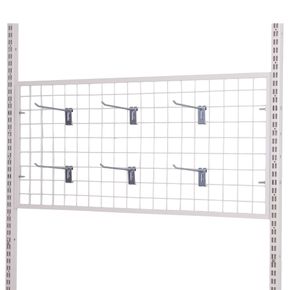 Vægskinne CP25 182,4 cm, hvid