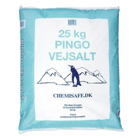 Vejsalt på palle 25 kg sække