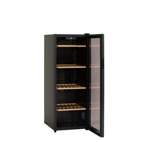 Vinkøleskab Scandomestic WC105BG, sort