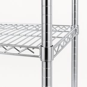 Trådreol Wirefix 36x61x180 h cm