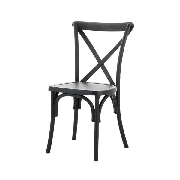 Stol CB 235 Plast, sort