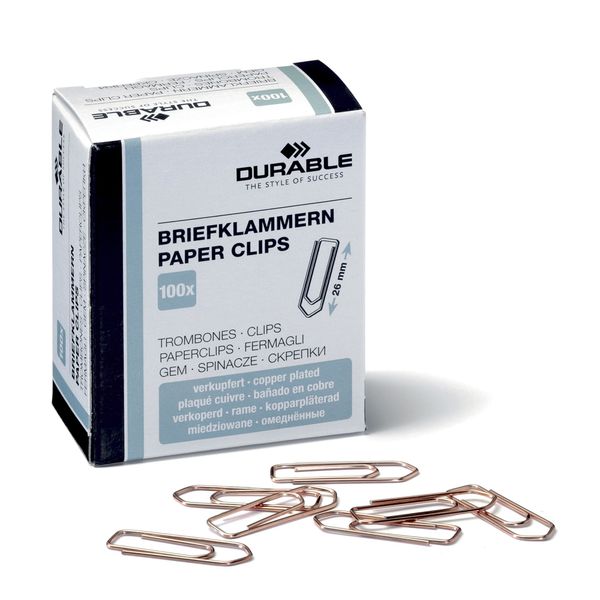 Clips 26mm Durable - 1 æske/100 stk.