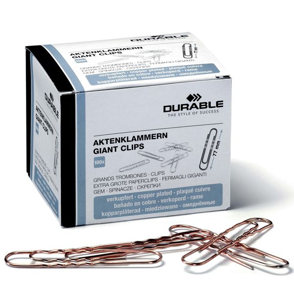 Clips 77mm Durable 1 æske/100 stk.