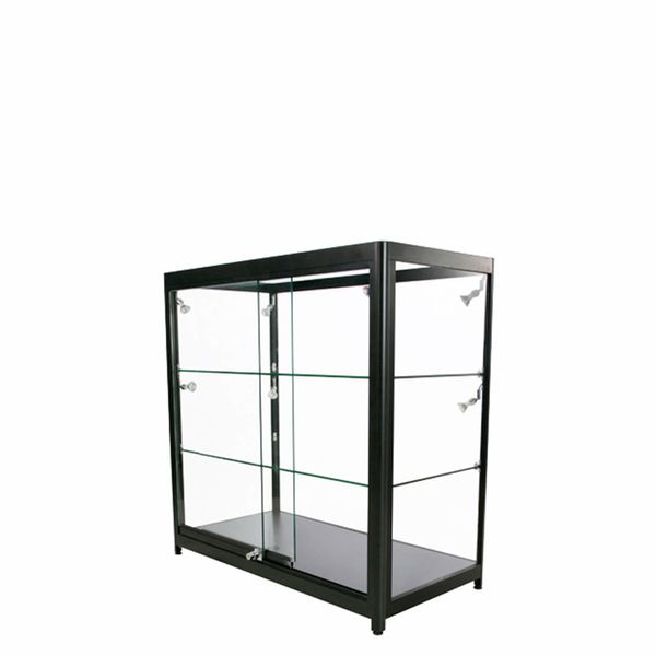 Glasvitrine Allum, m/skydelåger