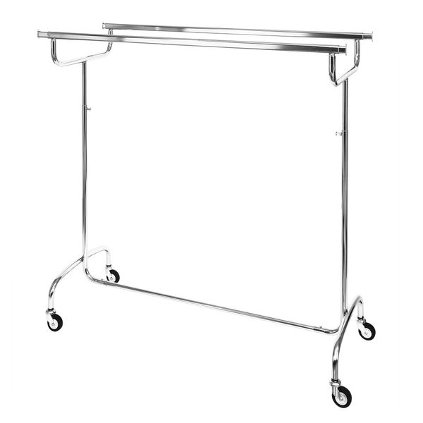 Tøjstativ L143, m. dobbelt bøjlestang