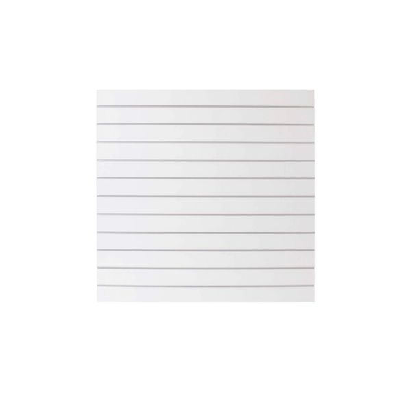 Rillepanel 120x120 cm Basic+ , hvid
