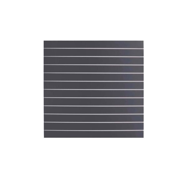 Rillepanel 120x120 cm Basic+, antracit