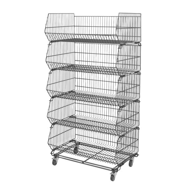 Stabelsælger FlexBasket 75 cm, antracit