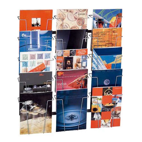 Brochureholder 3x5 rum t. A4