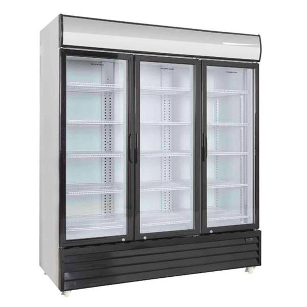 Display køleskab Scandomestic SD 1502 HE, hvid