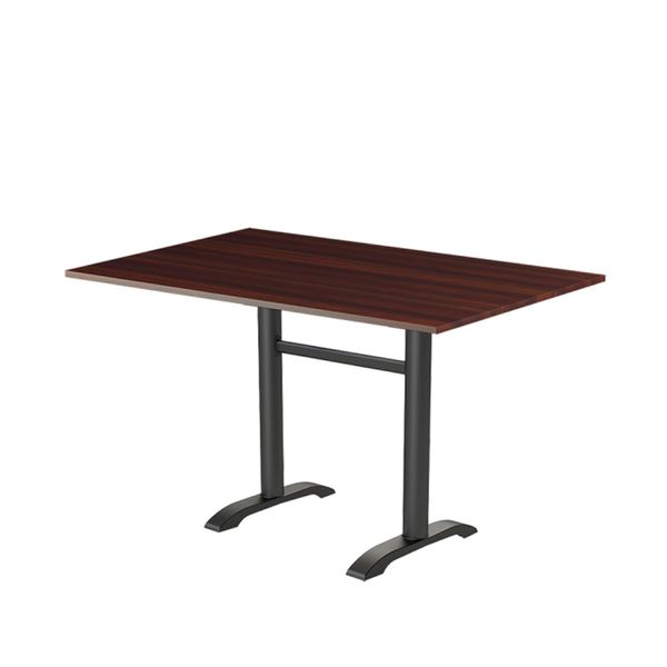 Cafebord 14 Mørk valnød 120x80 cm