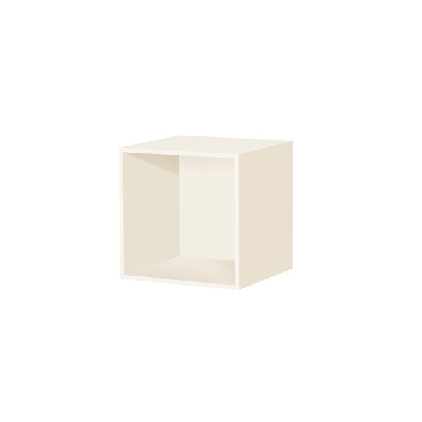 Square reol 6 D42 1 rum, hvid