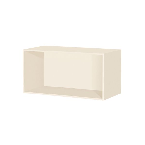 Square reol 4 D42 1 rum, hvid