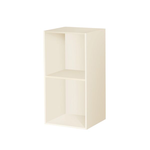 Square reol 5 D42 2 rum, hvid