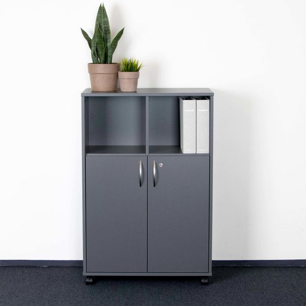 Kontorreol med 2x3 rum/med lås - EPF