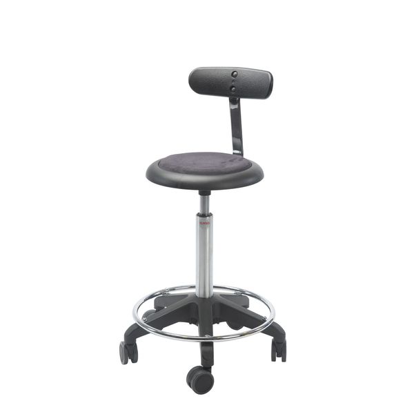 Taburet Octopus Micro m. ryglæn kl