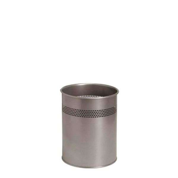 Metal papirkurv 15L